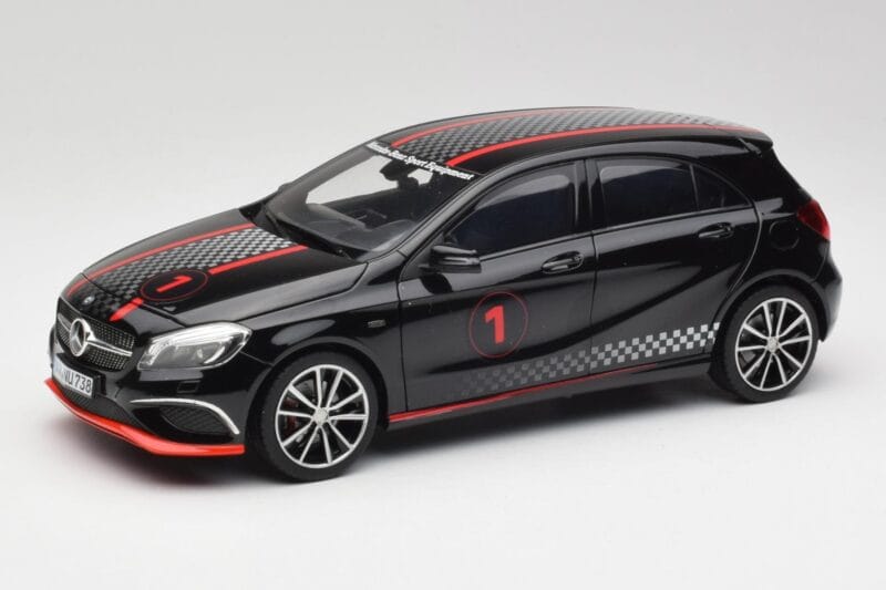 Mercedes A-Class W176 AMG Μαύρο Norev 1:18 183596 Μέταλλο