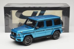 Mercedes AMG G63 W463 Hyper Blue Magno GT Spirit 1:18 GT925 Ρητίνη - εικόνα 6 από 6