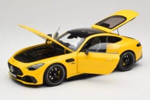 Mercedes AMG GT 43 C192 Turbo Sun Yellow NZG 1:18 B66960587 Μέταλλο - εικόνα 2 από 8