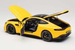 Mercedes AMG GT 43 C192 Turbo Sun Yellow NZG 1:18 B66960587 Μέταλλο - εικόνα 5 από 8