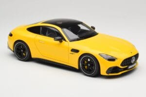Mercedes AMG GT 43 C192 Turbo Sun Yellow NZG 1:18 B66960587 Μέταλλο - εικόνα 6 από 8
