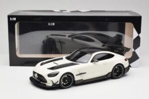 Mercedes AMG GT C190 Black Series Designo Diamond Λευκό Metallic Minichamps 1:18 155032022 Μέταλλο - εικόνα 6 από 6
