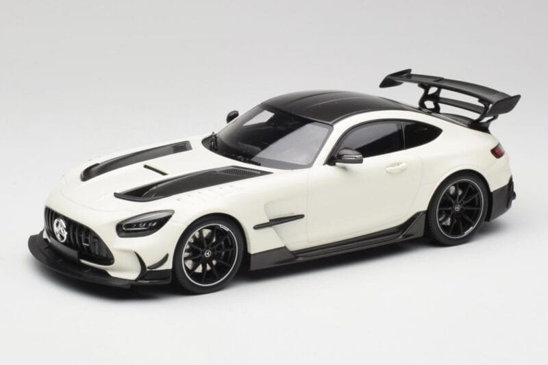 Mercedes AMG GT C190 Black Series Designo Diamond Λευκό Metallic Minichamps 1:18 155032022 Μέταλλο