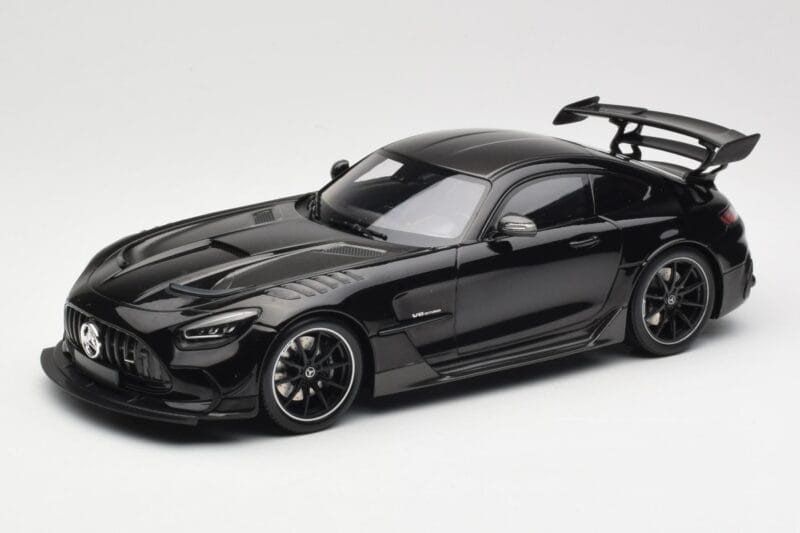 Mercedes AMG GT C190 Black Series Jet Black Metallic Minichamps 1:18 155032024 Μέταλλο