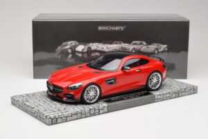Mercedes Brabus AMG GT S C190 600 Mars Κόκκινο Minichamps 1:18 107032521 Μέταλλο - εικόνα 6 από 6