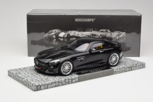 Mercedes Brabus AMG GT S C190 Obsidian Μαύρο Minichamps 1:18 107032520 Μέταλλο - εικόνα 6 από 6