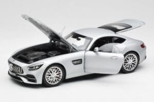 Mercedes AMG GT S C190 Designo Iridium Ασημί Magno Norev 1:18 B66960485 Μέταλλο - εικόνα 2 από 8