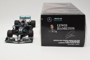 Mercedes AMG Petronas W11 #44 L. Hamilton Winner Tuscan GP 2020 Minichamps 1:18 110200944 Μέταλλο - εικόνα 6 από 6