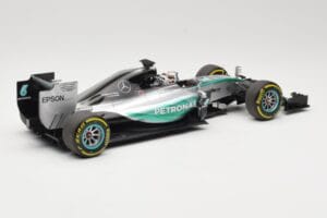 Mercedes AMG Petronas W06 Hybrid #44 L. Hamilton F1 World Champion 2015 Minichamps 1:18 186150044 Μέταλλο - εικόνα 2 από 6
