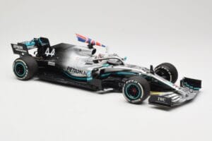 Mercedes AMG Petronas W10 #44 L. Hamilton Winner British GP 2019 Minichamps 1:18 110191044 Μέταλλο - εικόνα 4 από 6