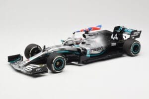 Mercedes AMG Petronas W10 #44 L. Hamilton Winner British GP 2019 Minichamps 1:18 110191044 Μέταλλο