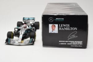 Mercedes AMG Petronas W10 #44 L. Hamilton Winner Chinese GP 2019 Minichamps 1:18 110190344 Μέταλλο - εικόνα 6 από 6