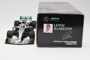 Mercedes AMG Petronas W10 #44 L. Hamilton F1 World Champion 2019 Minichamps 1:18 110190044 Μέταλλο - εικόνα 6 από 6