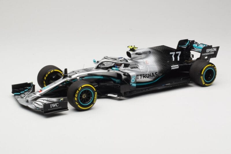 Mercedes AMG Petronas W10 #77 V. Bottas F1 2019 Minichamps 1:18 110190077 Μέταλλο