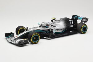 Mercedes AMG Petronas W10 #77 V. Bottas Winner USA GP 2019 Minichamps 1:18 110191877 Μέταλλο