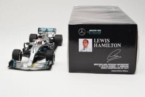 Mercedes AMG Petronas W10 EQ Power+ #44 L. Hamilton USA GP F1 World Champion 2019 Minichamps 1:18 110191844 Μέταλλο - εικόνα 7 από 7