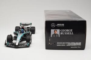 Mercedes AMG Petronas W15 E Performance #63 G. Russell Winner Austrian GP 2024 Minichamps 1:18 110241163 Μέταλλο - εικόνα 6 από 6
