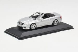 Mercedes AMG SL63 R230 Ασημί Wheels Type 2 Minichamps 1:43 SL63001 Μέταλλο - εικόνα 2 από 4