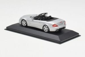 Mercedes AMG SL63 R230 Ασημί Wheels Type 2 Minichamps 1:43 SL63001 Μέταλλο - εικόνα 3 από 4