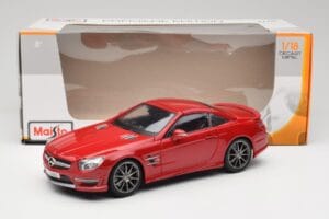 Mercedes AMG SL 63 R231 Κόκκινο Maisto 1:18 36199 Μέταλλο - εικόνα 8 από 8