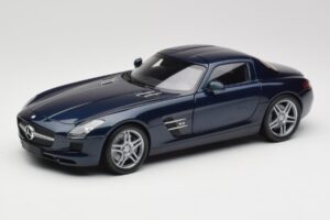 Mercedes SLS AMG C197 Blue Metallic Minichamps 1:18 180039021 Μέταλλο