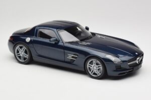 Mercedes SLS AMG C197 Blue Metallic Minichamps 1:18 180039021 Μέταλλο - εικόνα 6 από 8