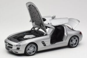 Mercedes AMG SLS C197 Grey Metallic Minichamps 1:18 100039025 Μέταλλο - εικόνα 2 από 8