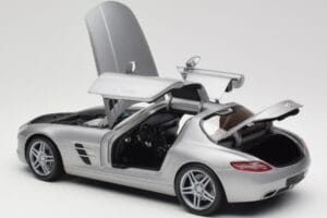 Mercedes AMG SLS C197 Grey Metallic Minichamps 1:18 100039025 Μέταλλο - εικόνα 5 από 8