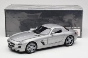 Mercedes AMG SLS C197 Grey Metallic Minichamps 1:18 100039025 Μέταλλο - εικόνα 8 από 8