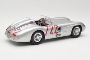 Mercedes 300 SLR W196S #722 S. Moss / D. Jenkinson Mille Miglia Winner 1955 Maisto 1:18 536887 Μέταλλο - εικόνα 3 από 8