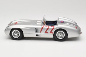 Mercedes 300 SLR W196S #722 S. Moss / D. Jenkinson Mille Miglia Winner 1955 Maisto 1:18 536887 Μέταλλο - εικόνα 4 από 8