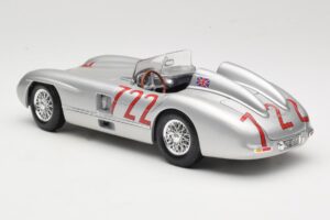 Mercedes 300 SLR W196S #722 S. Moss / D. Jenkinson Mille Miglia Winner 1955 Maisto 1:18 536887 Μέταλλο - εικόνα 7 από 8