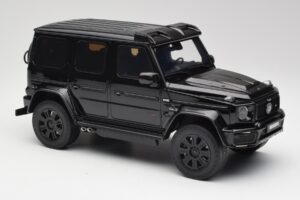 Mercedes Brabus G800 W463 4x4 Obsidian Μαύρο GT Spirit 1:18 GT500 Ρητίνη - εικόνα 4 από 6
