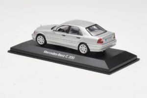 Mercedes C 200 W202 Iridium Silver Minichamps 1:43 B66040488 Μέταλλο - εικόνα 3 από 4