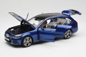 Mercedes C-Class S205 T-Modell Brilliant Μπλε Μεταλλικό Norev 1:18 B66960257 Μέταλλο - εικόνα 2 από 8