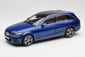 Mercedes C-Class S205 T-Modell Brilliant Μπλε Μεταλλικό Norev 1:18 B66960257 Μέταλλο