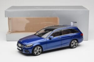 Mercedes C-Class S205 T-Modell Brilliant Μπλε Μεταλλικό Norev 1:18 B66960257 Μέταλλο - εικόνα 8 από 8