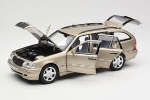 Mercedes C-Class T-Model W202 Smoke Silver Norev 1:18 183388 Μέταλλο - εικόνα 2 από 8