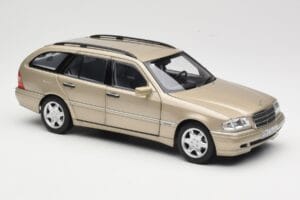 Mercedes C-Class T-Model W202 Smoke Silver Norev 1:18 183388 Μέταλλο - εικόνα 6 από 8