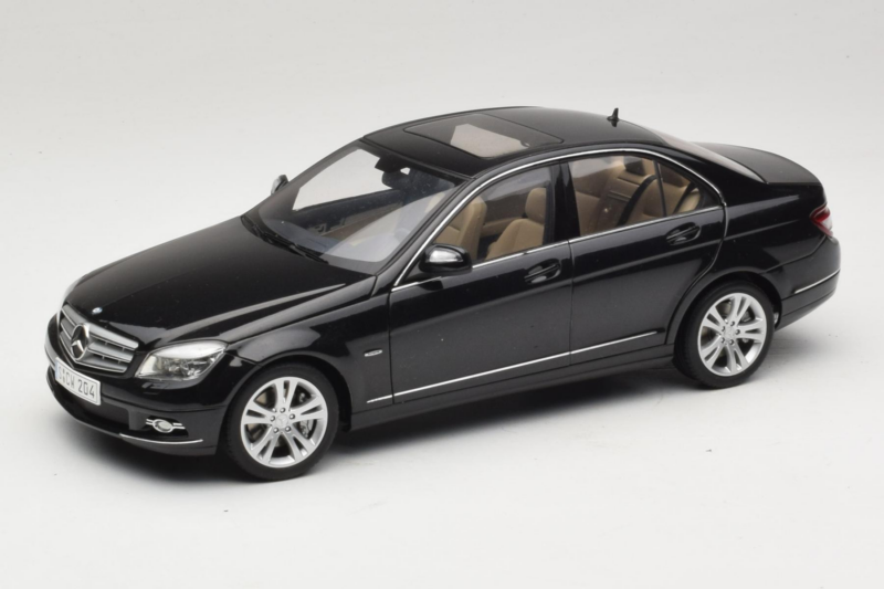 Mercedes C-Class W204 Obsidian Black AUTOart 1:18 B66962367 Μέταλλο