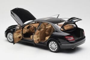 Mercedes C-Class W204 Obsidian Μαύρο AUTOart 1:18 B66962365 Μέταλλο - εικόνα 5 από 8