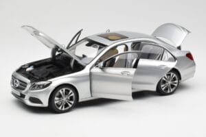 Mercedes C-Class W205 Iridium Ασημί Μεταλλικό Norev 1:18 B66960253 Μέταλλο - εικόνα 2 από 8