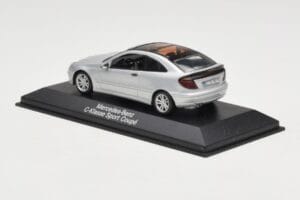 Mercedes C-Class W203 Sport Coupe Ασημί Minichamps 1:43 B66961916 Μέταλλο - εικόνα 3 από 4