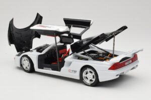 Mercedes C112 Sport Λευκό & Μαύρο Guiloy 1:18 68521 Μέταλλο - εικόνα 5 από 8