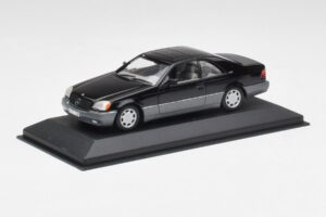Mercedes C140 600 SEC Μαύρο Minichamps 1:43 32600 Μέταλλο - εικόνα 2 από 4