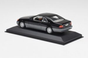 Mercedes C140 600 SEC Μαύρο Minichamps 1:43 32600 Μέταλλο - εικόνα 3 από 4
