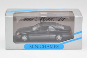 Mercedes C140 600 SEC Μαύρο Minichamps 1:43 32600 Μέταλλο - εικόνα 4 από 4