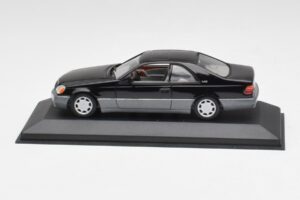Mercedes C140 600 SEC Μαύρο Minichamps 1:43 32600 Μέταλλο