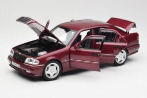 Mercedes AMG C36 W202 Almandine Κόκκινο Norev 1:18 B66040706 Μέταλλο - εικόνα 2 από 8