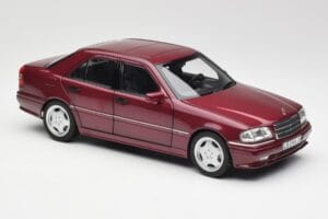 Mercedes AMG C36 W202 Almandine Κόκκινο Norev 1:18 B66040706 Μέταλλο - εικόνα 6 από 8